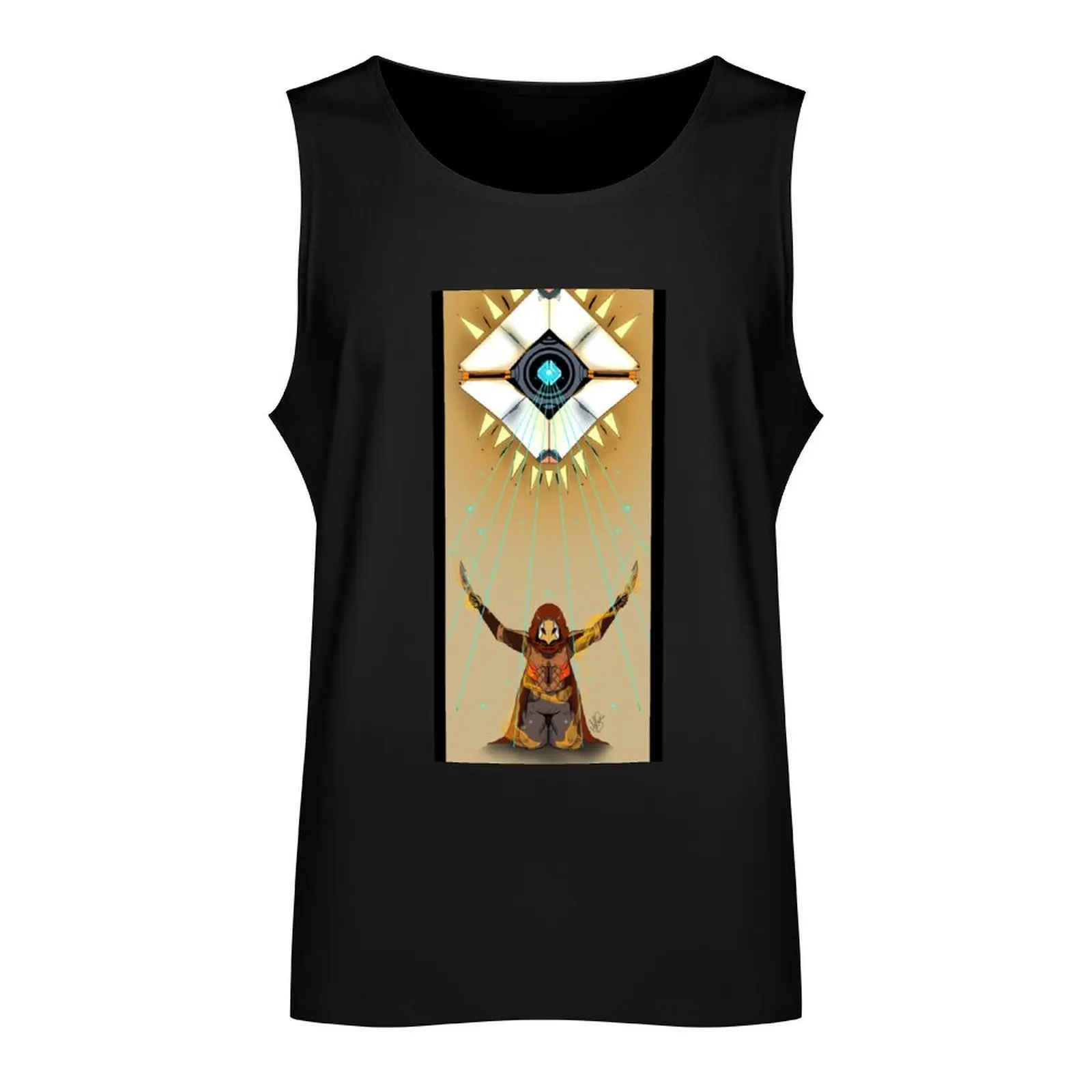 The Sun Destiny Tarot Tank Top sleeveless sleeveless jackets gym top