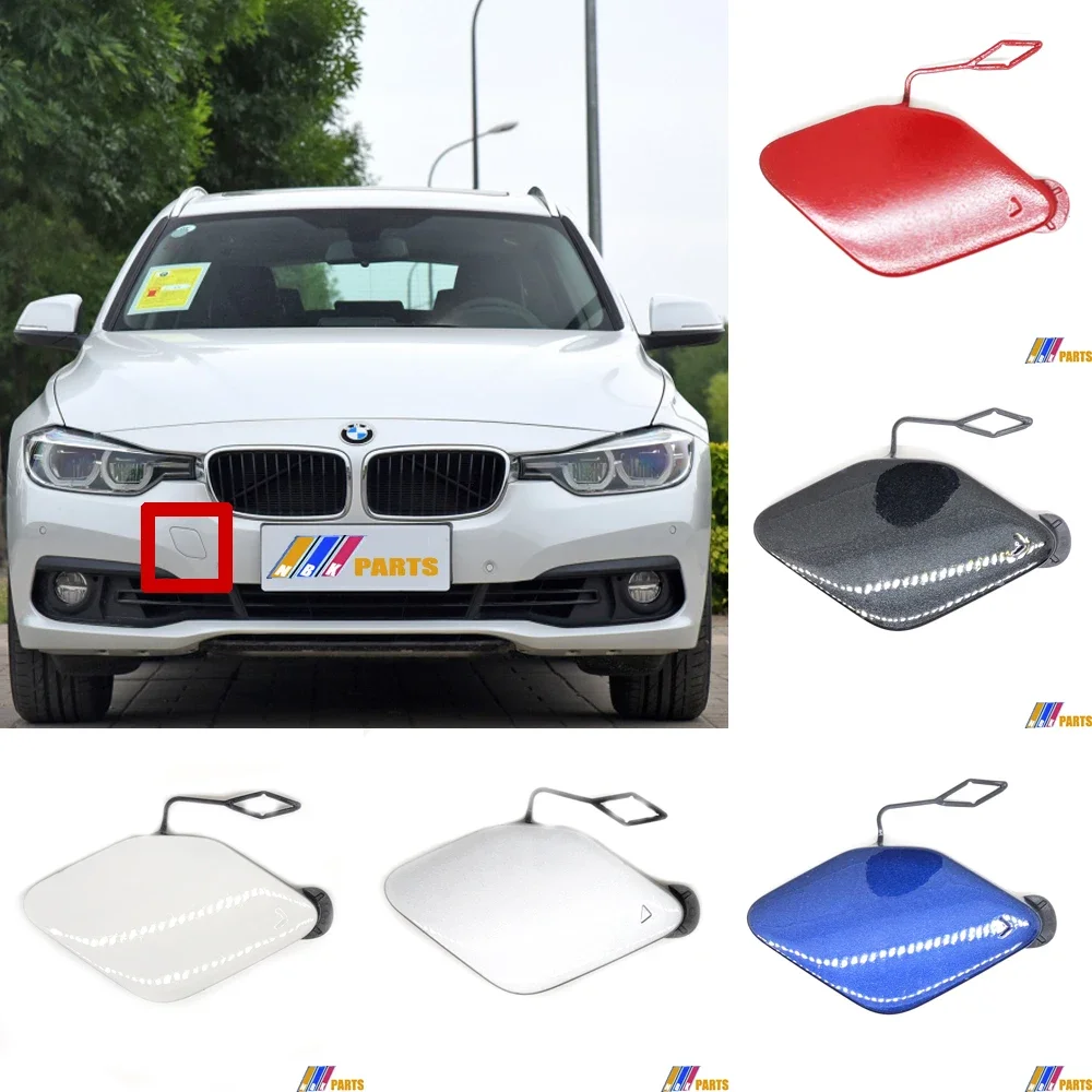 Fit 16-18 BMW3 F30 LCI Sedan F31 LCI Wagon 320i 325d 328i 330d 330e 330i  340i  FRONT TOW COVER