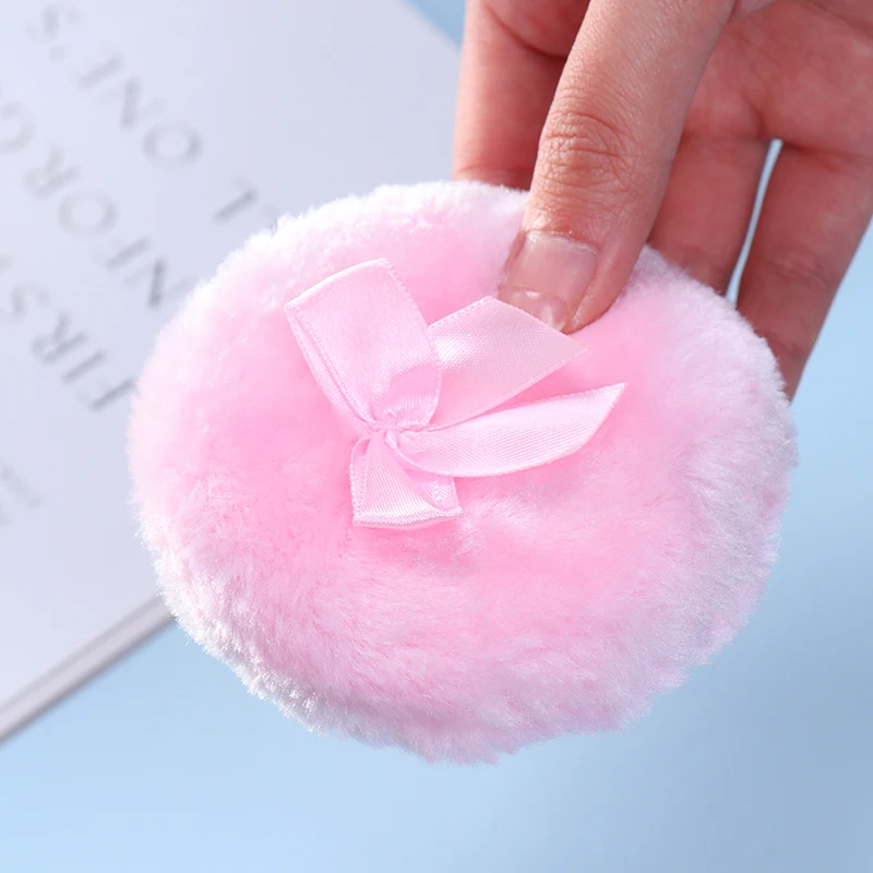 1PC Professional Butterfly Baby Cosmetic Soft Plush Puff Sponge Talcum Makeup Tools