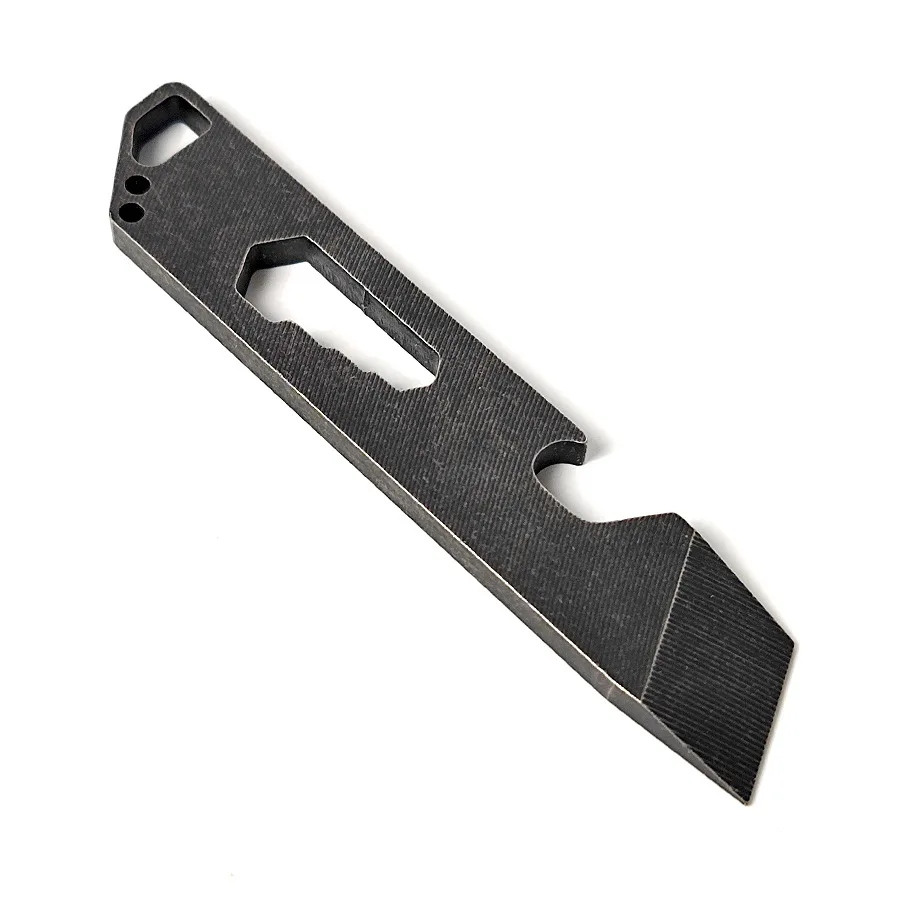 4cr13 Steel EDC Multifunctional Tool Screwdriver Pry Bar Bottle Opener Portable Outdoor Survival Storage Pry Bar Nail Remover
