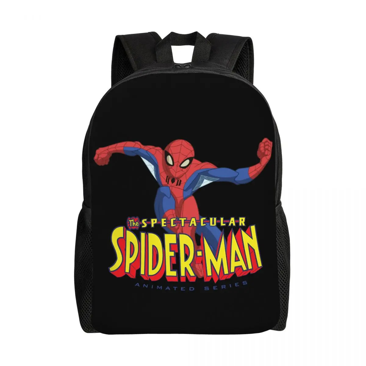 Custom Superhero Backpacks for Women Men School College Student Bookbag Fits 15 Inch Laptop Spider Man Bags