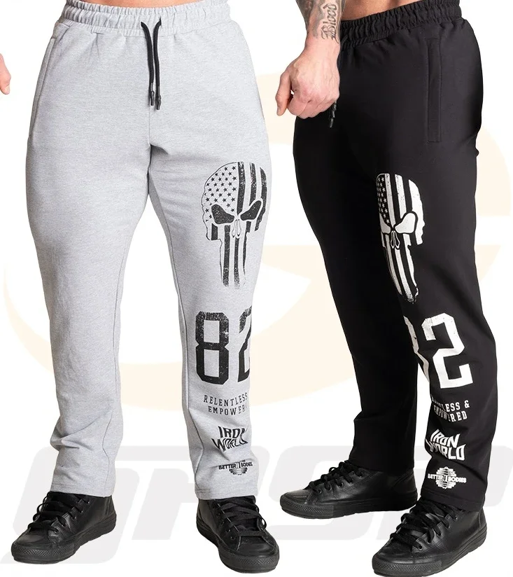 

GASP GASP BB Boardberg Graphic Standard Fitness Slim-fit Quick-drying Sports Casual Pants