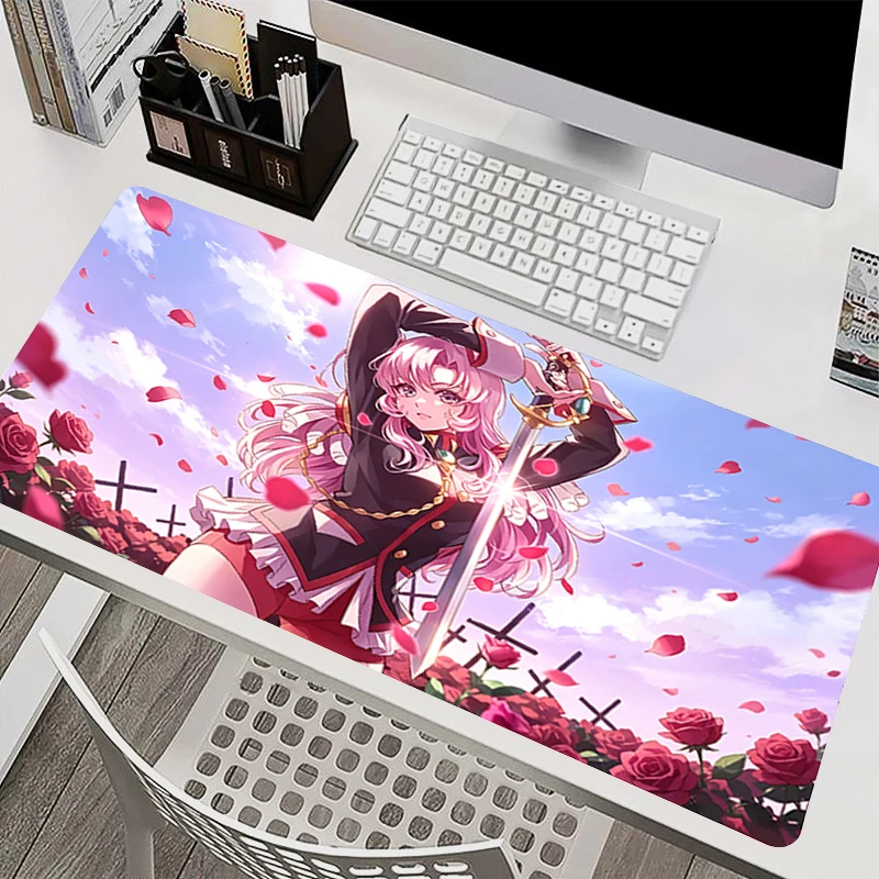 Mouse Pads kawaii Computer Accessories Speed Anime Mousepad Designed specifically Revolutionary Girl Utena Gaming Keyboard Mat