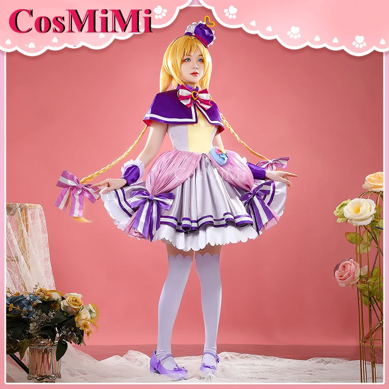 

【Индивидуальные】CosMi Cure Friendy/Inukai Iroha Косплей Игра Wonderful Precure! Костюм великолепное платье карнавальная одежда для ролевых игр