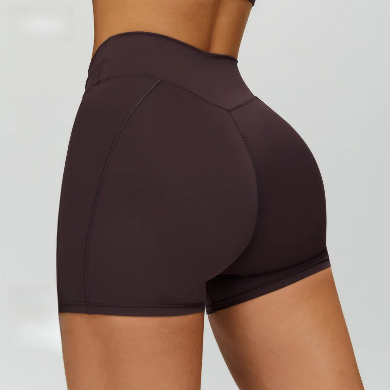 BIANHUI عارية يشعر الملابس النسائية اليوغا السراويل عبر تويست عالية الخصر السراويل الرياضة في الهواء الطلق الجري اللياقة البدنية ملابس رياضية امرأة الصالة الرياضية