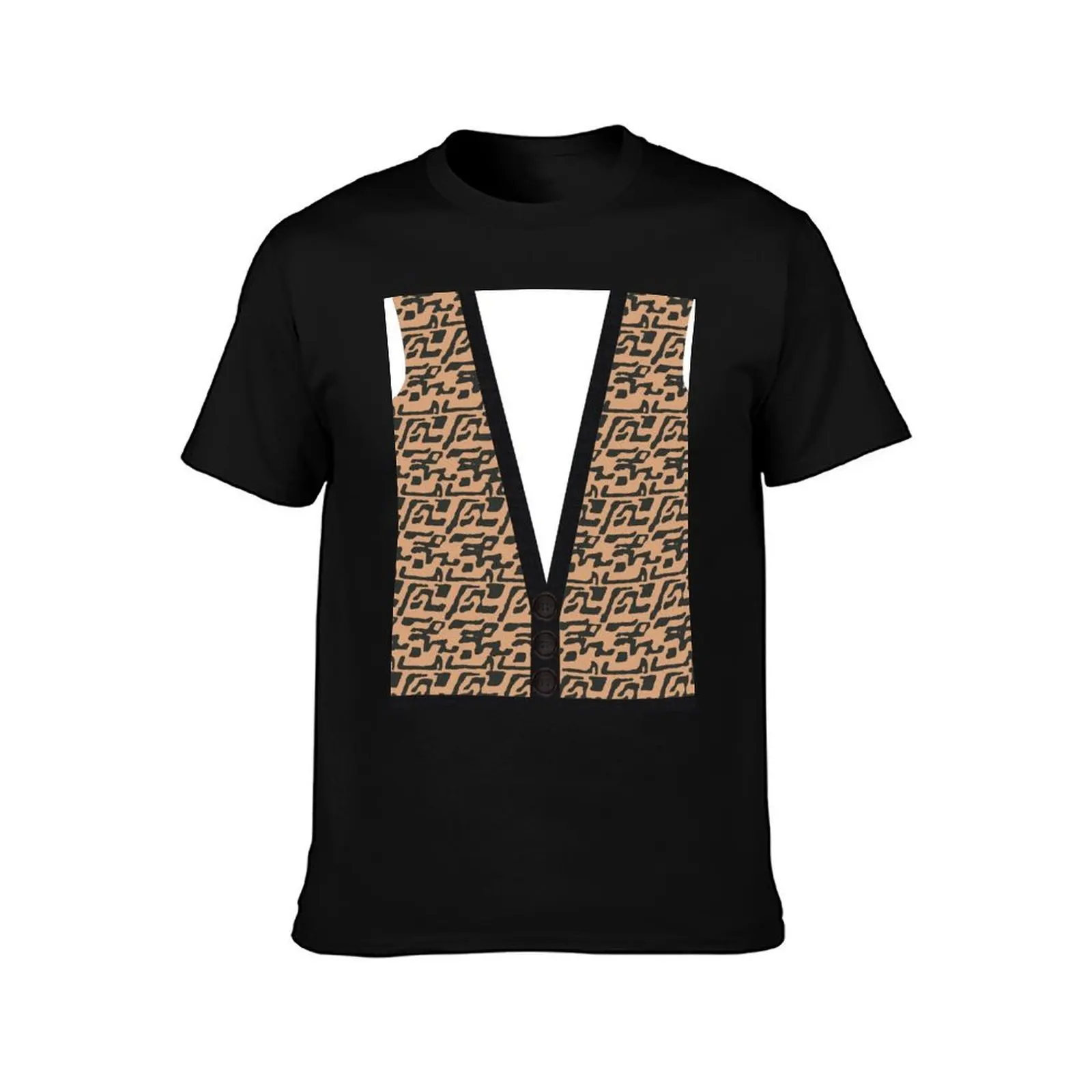 Ferris Bueller Fancy Vest T-Shirt Creative Graphic Tee Shirt T-Shirt
