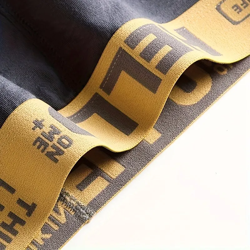 5Pcs Men's Underwear Summer Men Briefs Male Large Size XS-XL Boy Comfortable Solid Underpants Fungi-Proofing Men Panties - view 4