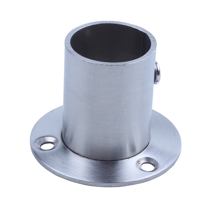 A36T-garderobe 25 mm buis roestvrijstalen railstangeindsteunbeugel 20 stuks