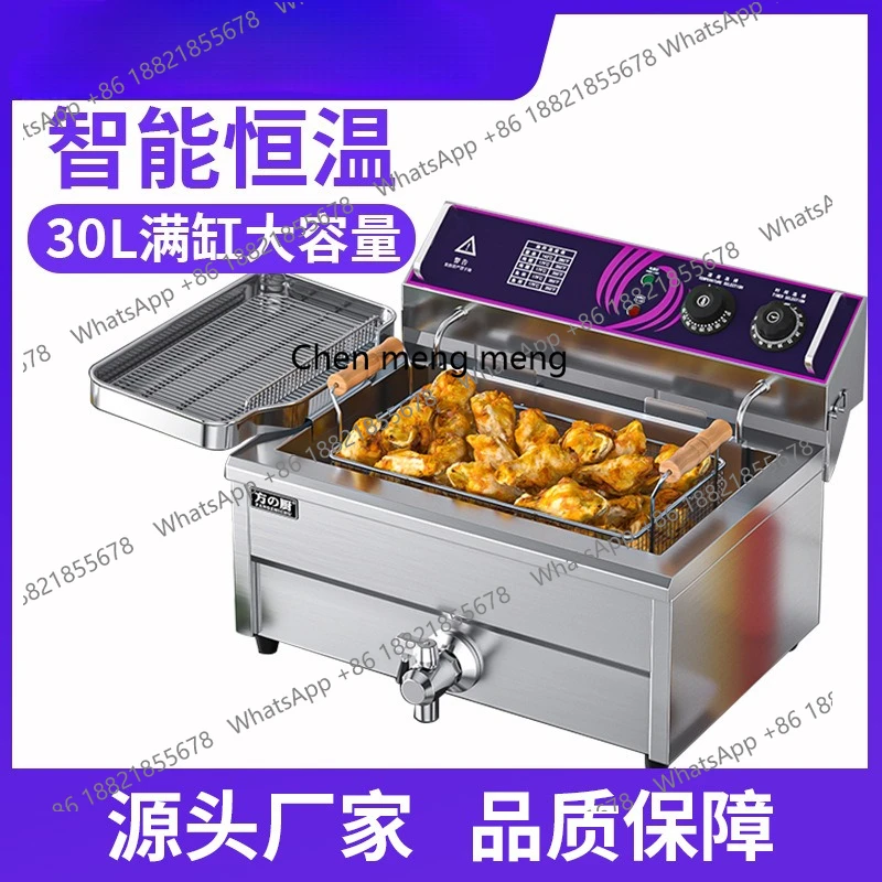 

Electric fryer Commercial electric fryer Fried fritters Fried chicken stove Large capacity fryer