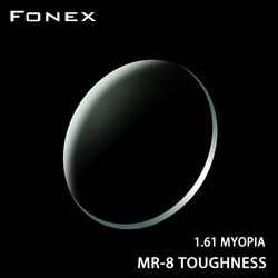 1.61 MR-8 High Quality Toughness Thinner Super-Tough Optical Lenses Customized Aspheric Lens (Suggest for Punch/Trough/Trim)