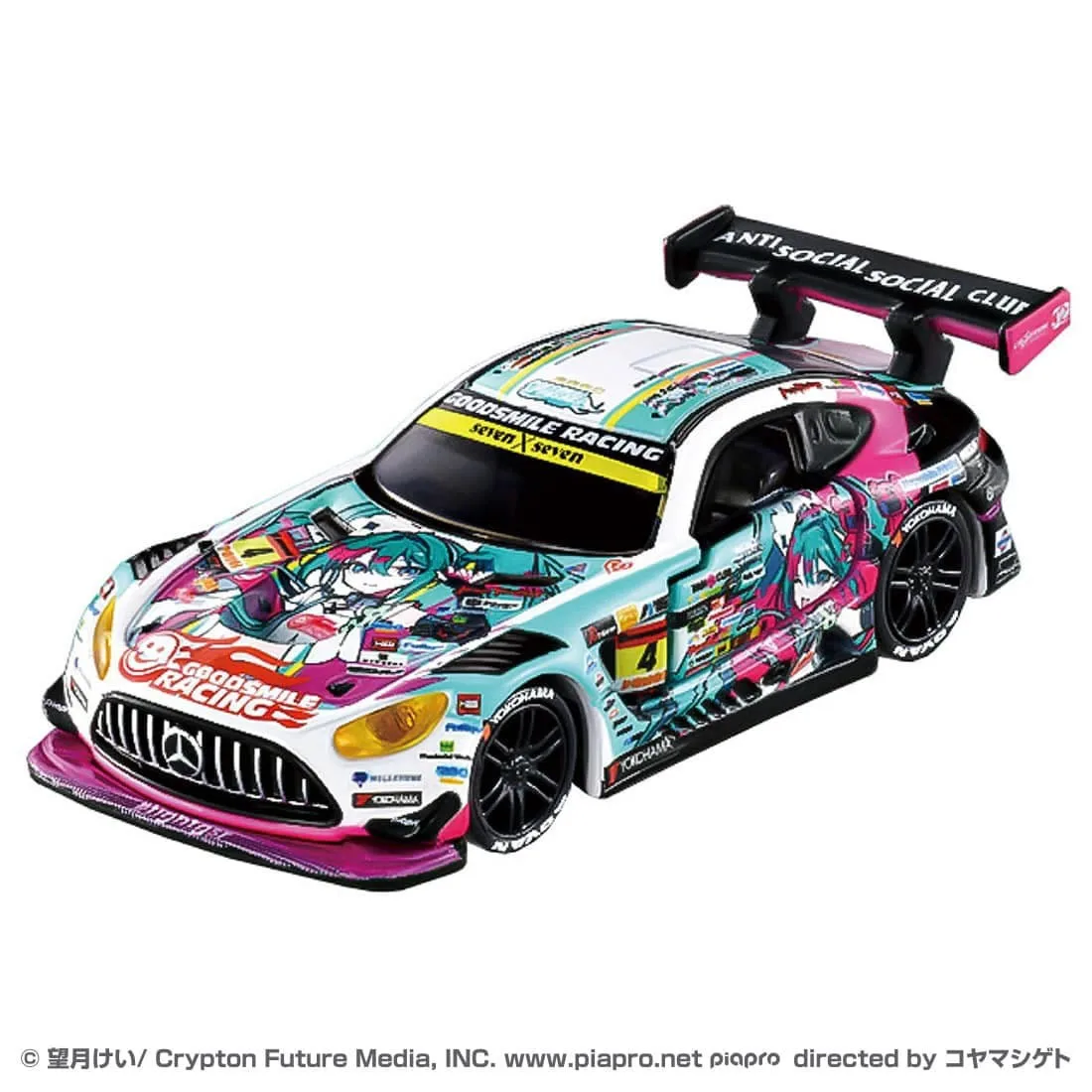 

Tomica Premium Unlimited Simulated Alloy Four-wheel Drive Vehicle Model Itasha Anime Animation Surrounding Hobbyist Collection
