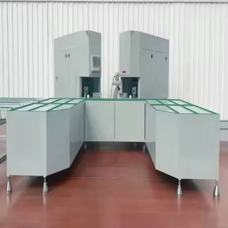 Automatic PVC & UPVC Window & Door Machine with 3 Cutters Corner Cleaning Features Including Motor as Core Component