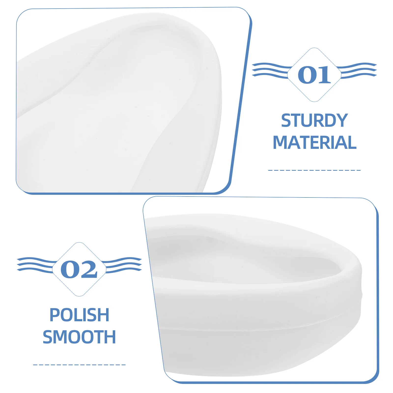 Elderly Bed Pan Portable Toilet Care Supplies for Females Pregnant Women Urinals Pans Pee Bucket Spill Proof Durable Easy Clean