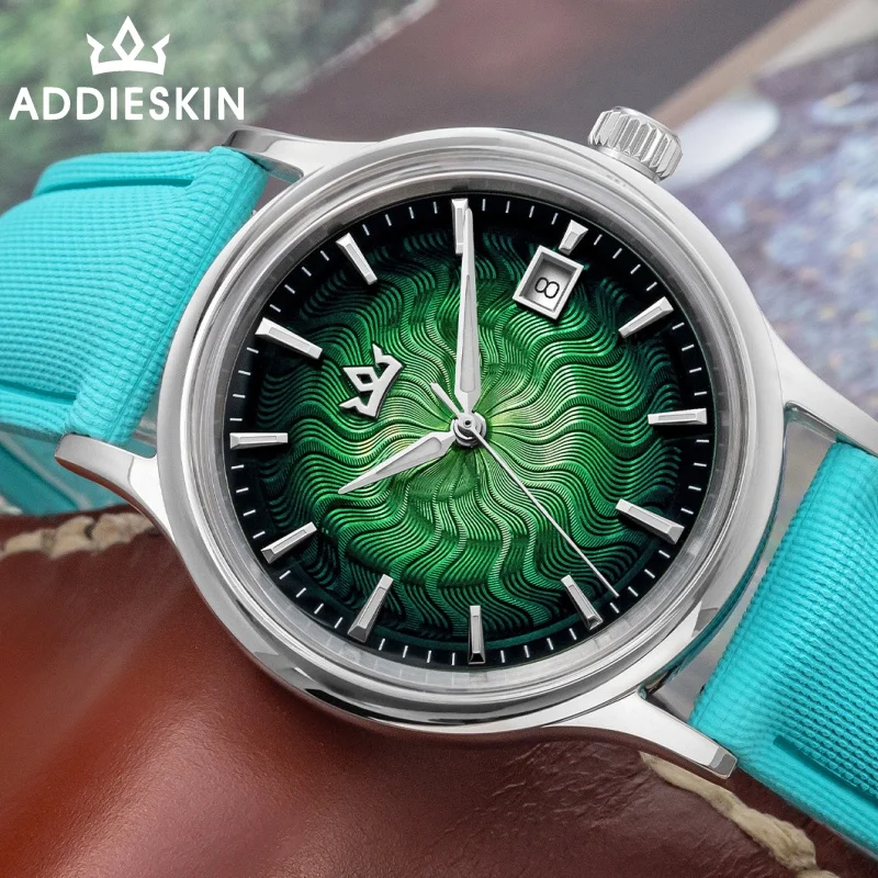 AddiesKIN K012 Hot Sale Watch For Men Sapphire Glass 10Bar Waterproof BGW9 Super Luminous ST2130 Mechanical Automatic Watches