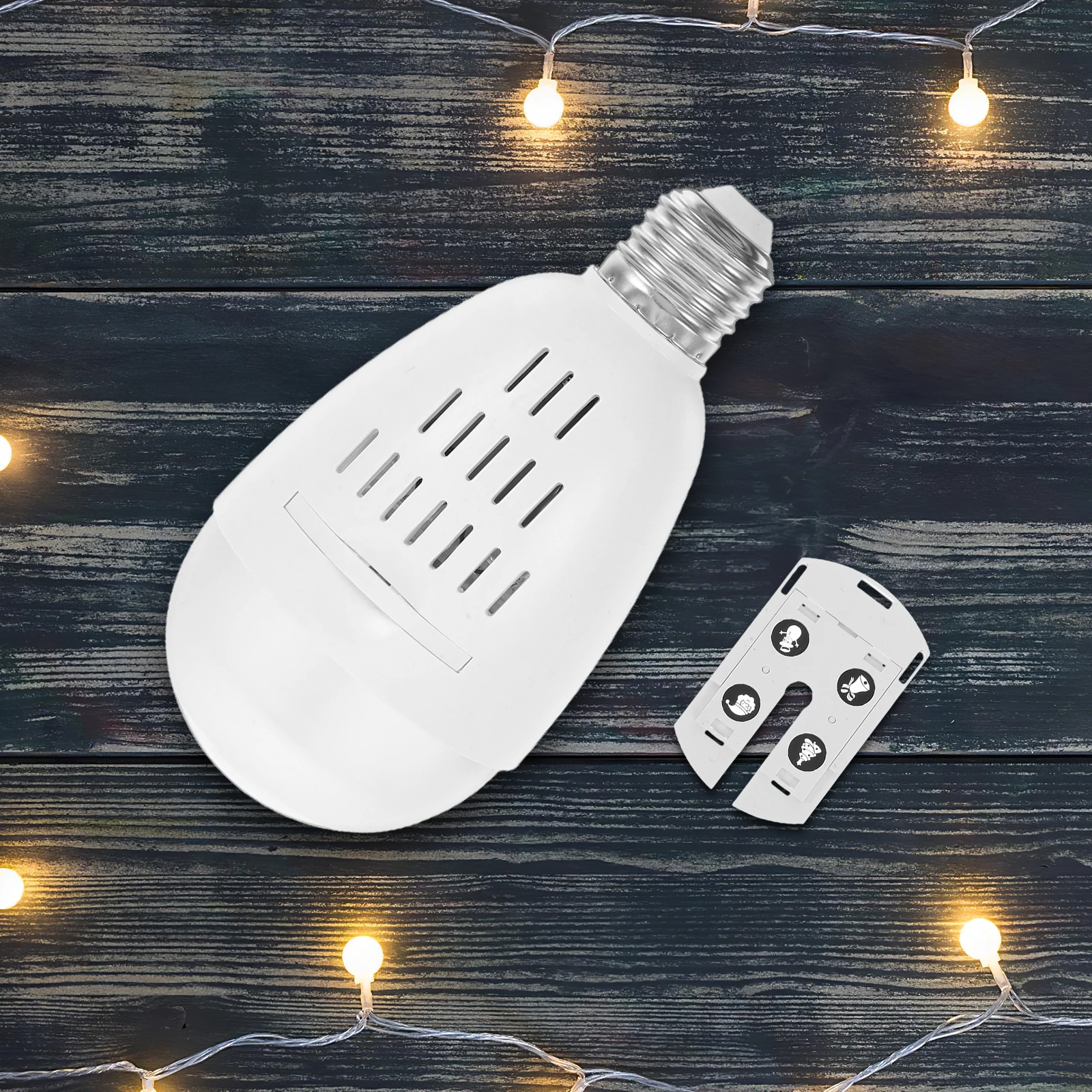1 pz lampada di proiezione multi-modello LED creatore di atmosfera per feste impermeabile per la superficie dell'acqua del giardino all'aperto Natale