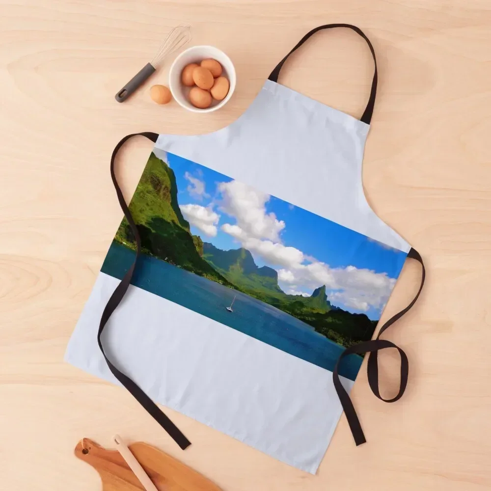 

Glorious Tahiti Apron Barber Kitchen Apras For Women christmas Apron