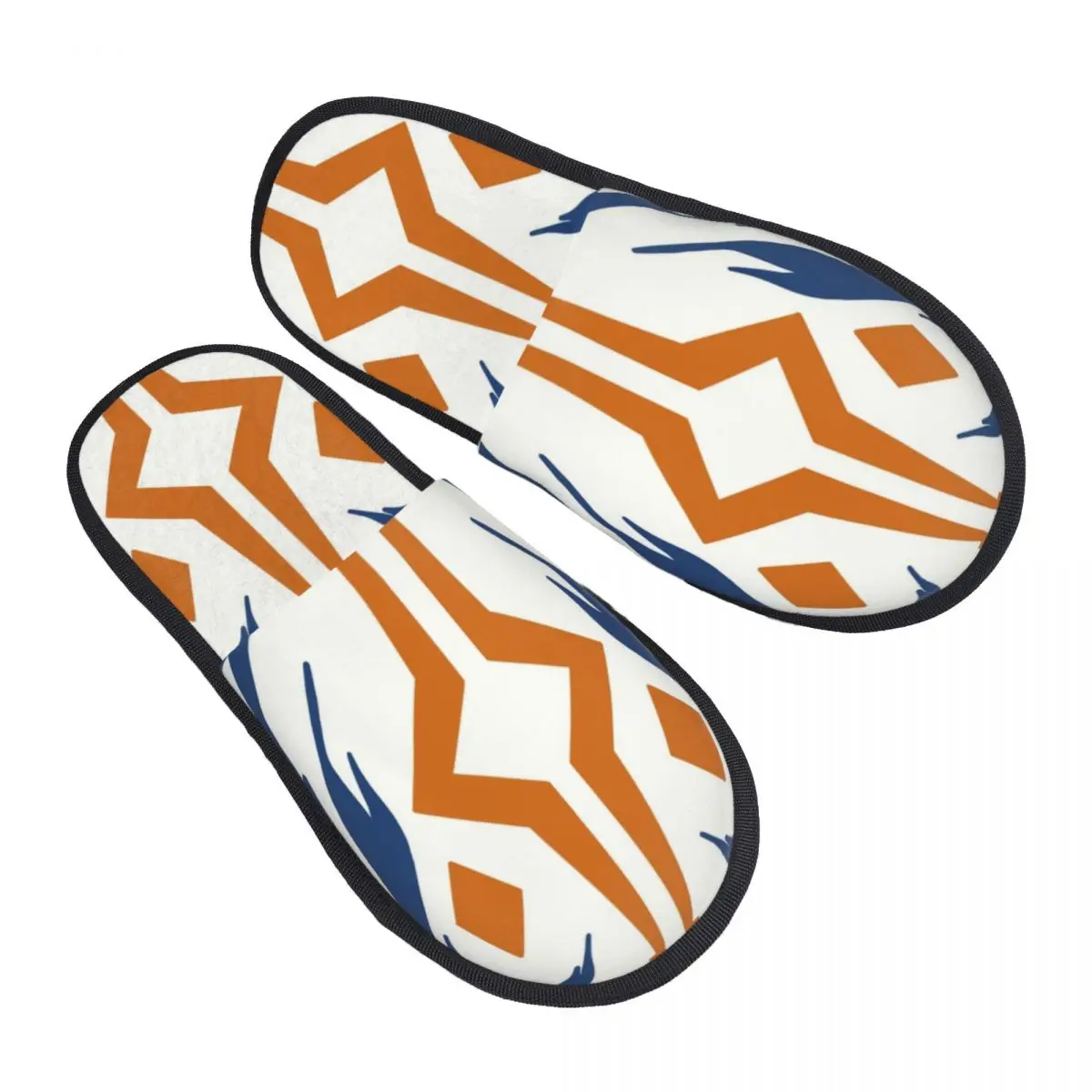 Custom Fulcrum Ahsoka Tano Cosplay House Slippers Women Comfy Memory Foam Sci Fi Tribal Wars Slip On Bedroom Slipper Shoes