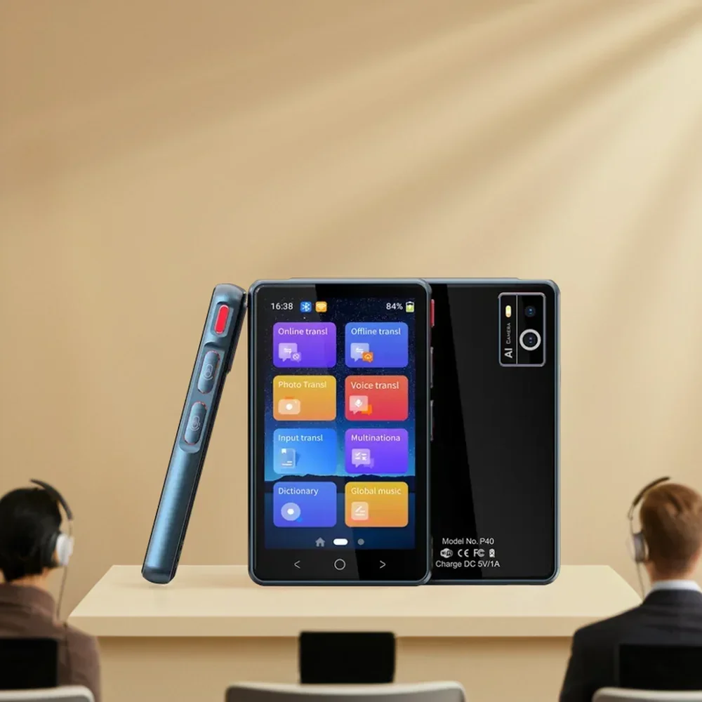 

Newest Real-Time Smart Translator with Touch Screen WiFi Support Translates 135 Languages Smart Voice Translation Device
