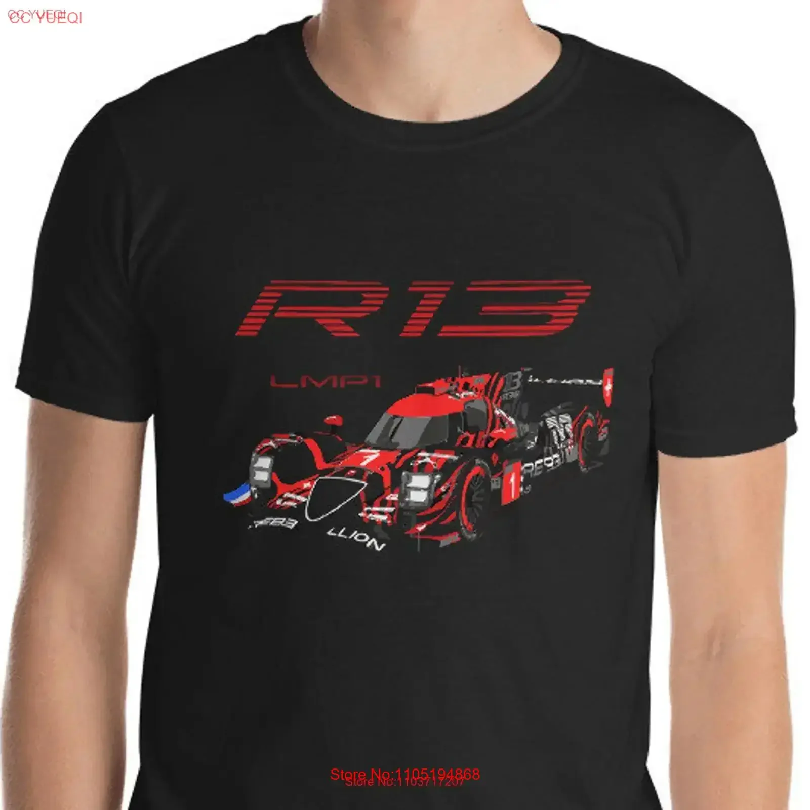 2018 Rebellion Racing R13 LMP1 camiseta de coche de carreras vintage lavado transpirable suave elegante streetwear Casual homme moda