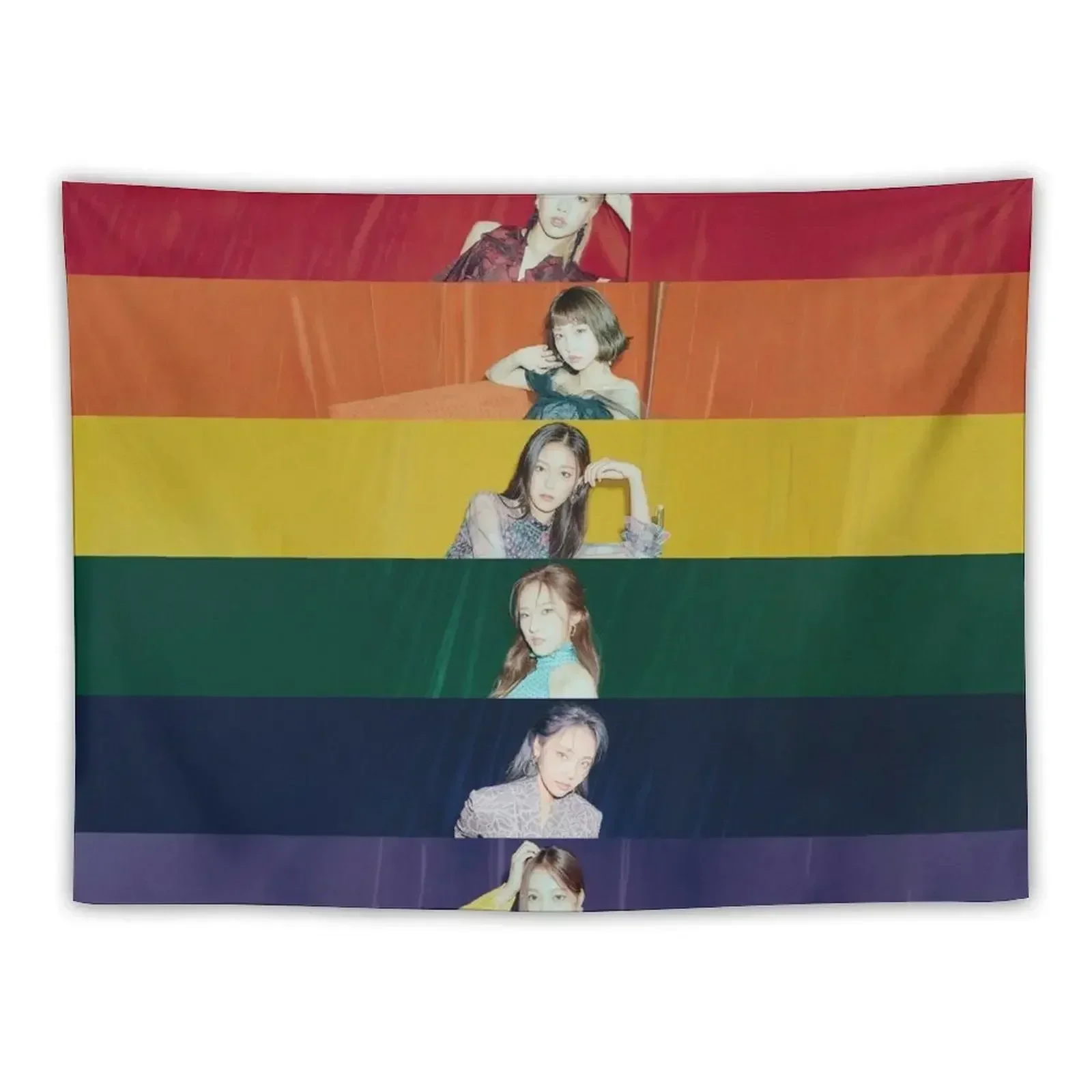 

Loona Rainbow Tapestry Home Decorators Decoration Room Tapestry
