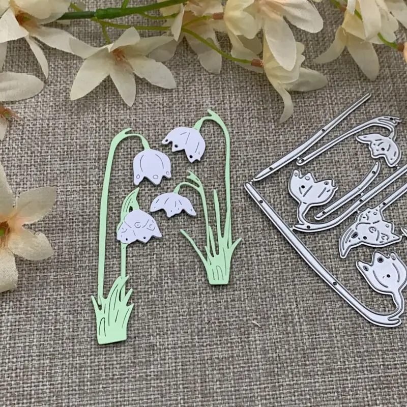 Flower grass Metal Cutting Dies Stencils For DIY Scrapbooking Decorative Embossing Handcraft Die Cutting Template