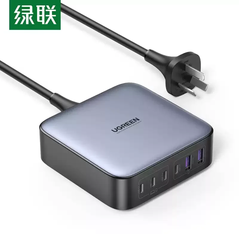 UGREEN Flash Charge 200W Gallium Nitride Charger CD271 4 USB-C ports, 2 USB-A charging ports multiple fast charging protocols