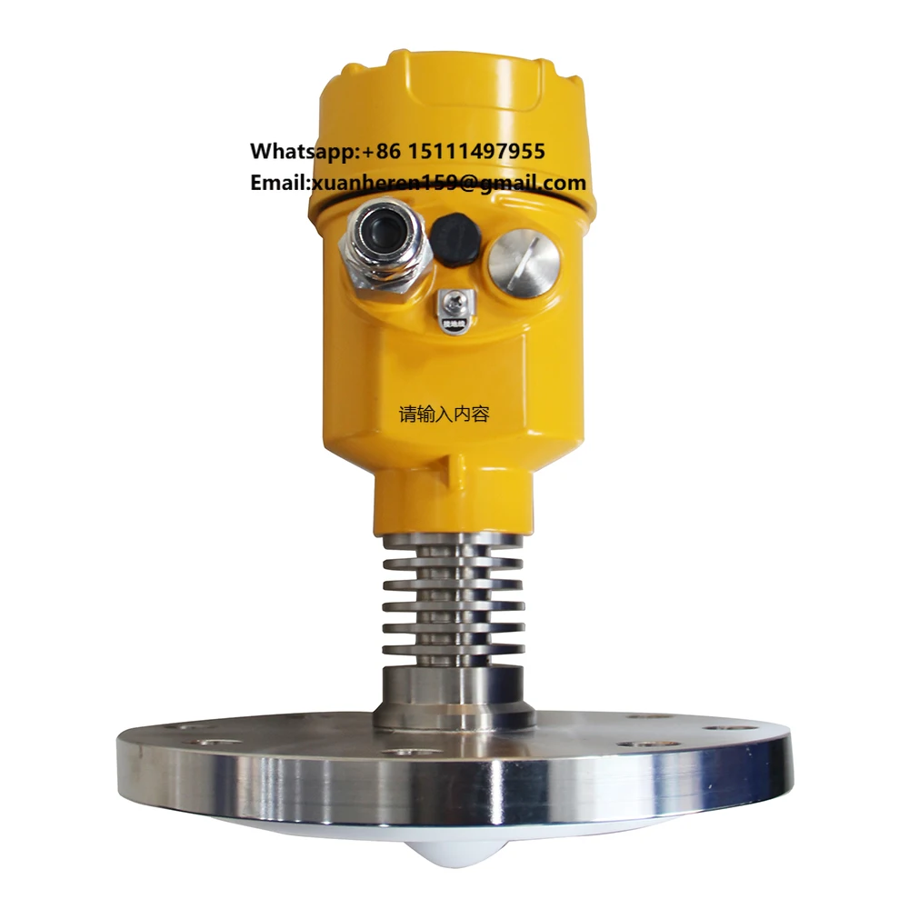 

80GHZ HART RS485 Marine Oil Radar Level Meter Liquid Solid Sensor with 4-20ma New Generation Level Measuring Instrument