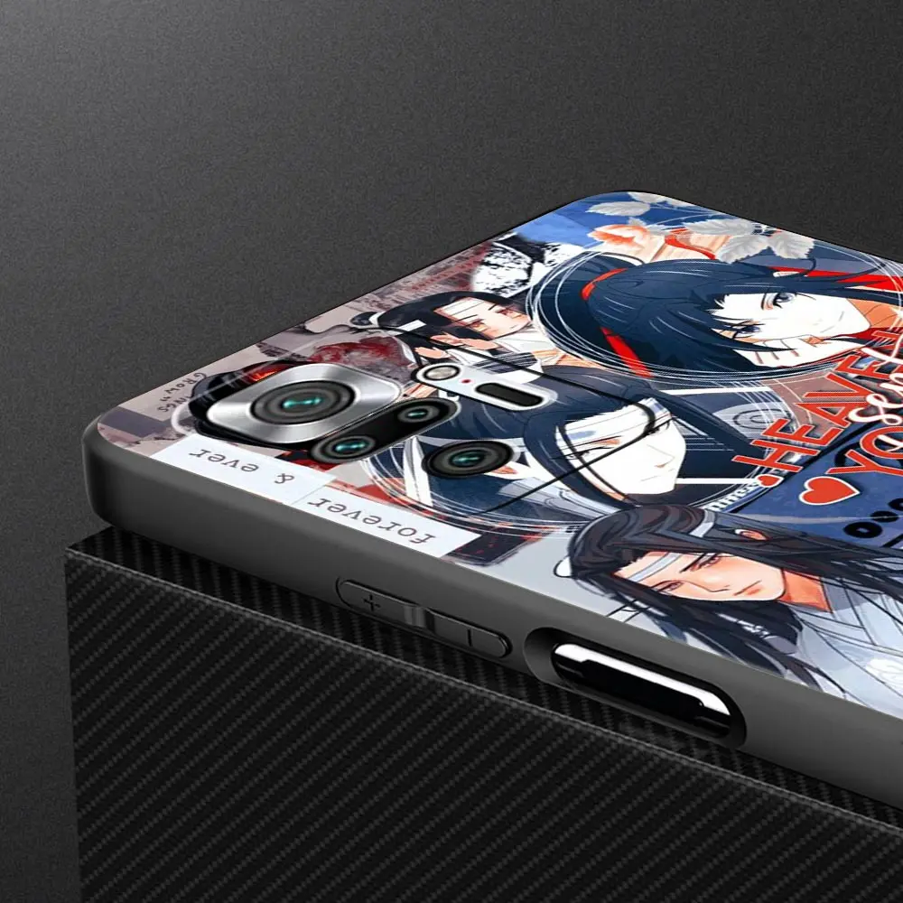 أنيمي مو داو زو شي MDZS الحال بالنسبة شاومي Redmi نوت 11 10 9s برو K50 7 8 9 8A 9A 9C 8T 9T 11T 5G K40 الألعاب غطاء الهاتف كوكه