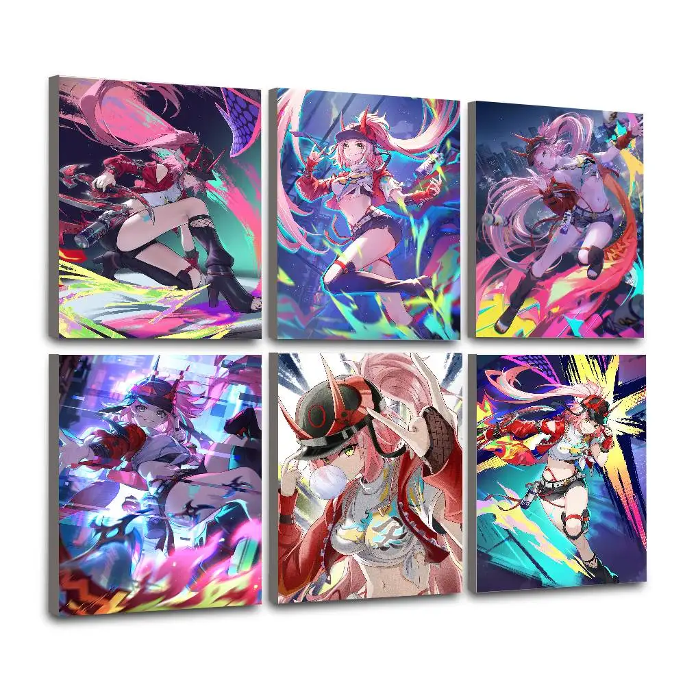 Honkai Star Rail Rappa Poster Wall Art for Study Living Room Decor Unique Home Decoration Pictur Gift