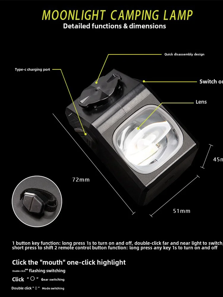 AliExpress OFFBONDAGE 1000LM Bike Light Front Lamp TypeC Rechargeable LED 5000mAh Bicycle Light Waterproof Headlight Bike Accessories