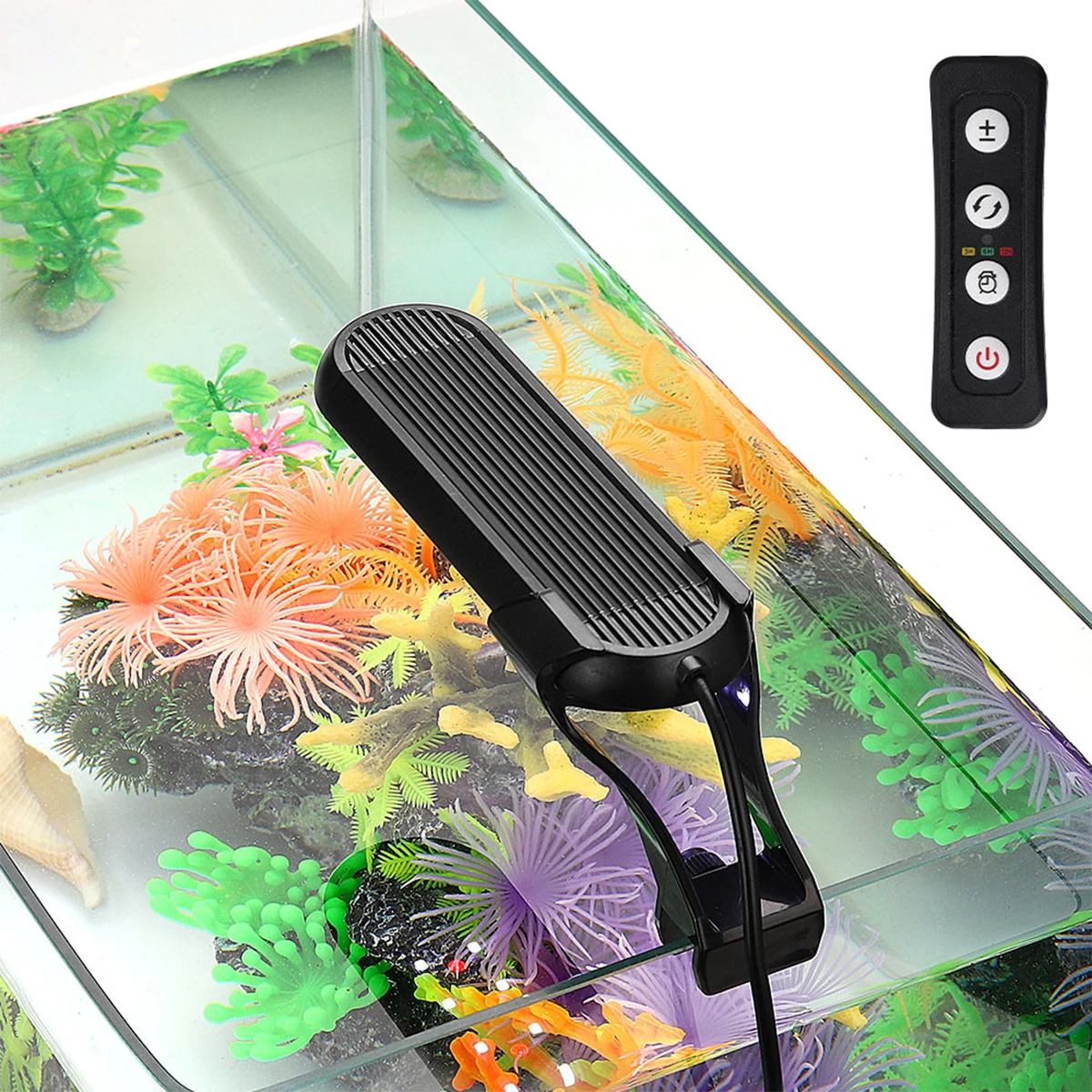 Aquarium Led Plant Growth Light With Timed Adjustment Of Lighting High Brightness Longevity And Energy Saving Pet Supplies