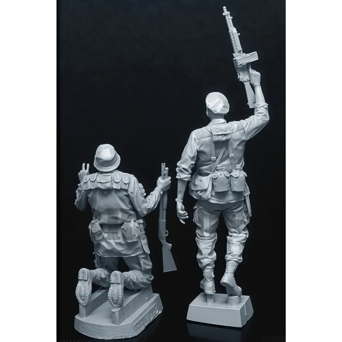 

1/35 resin unpainted model kit, military theme, Navy SEAL unassembled and unpainted GK, BK712