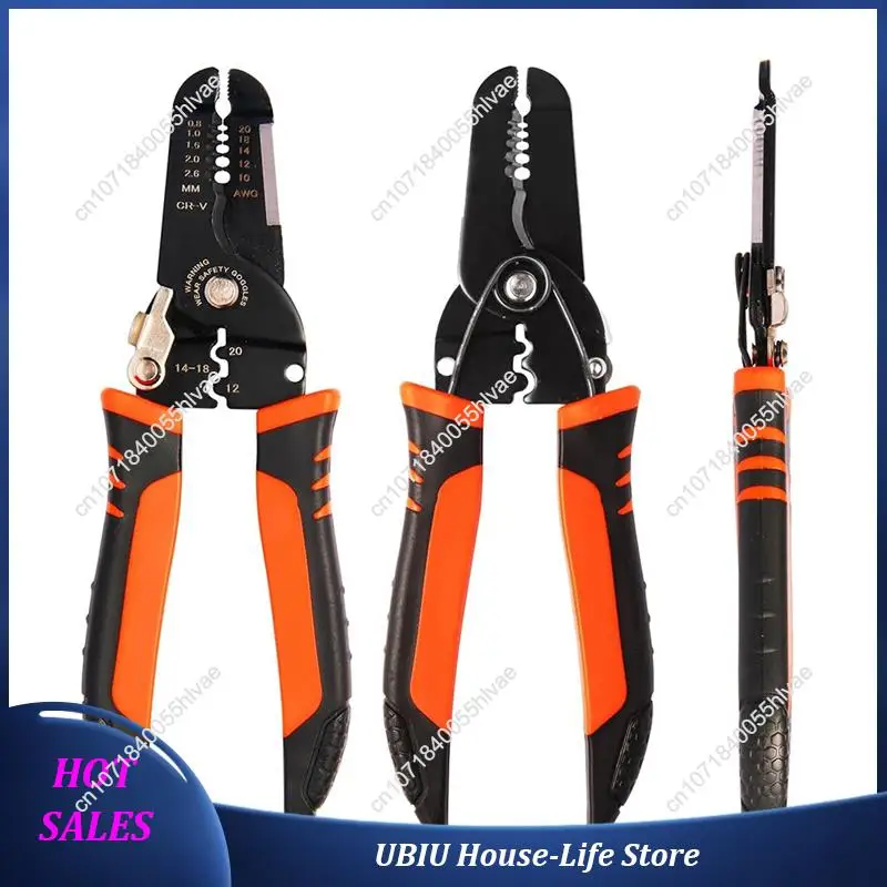 أدوات يدوية متعددة الوظائف أداة تعرية الأسلاك، أداة تعرية الأسلاك من الجيل الثالث أو أداة العقص، مكشكش الأسلاك 5 في 1 أو القاطع - أفضل Sel #2