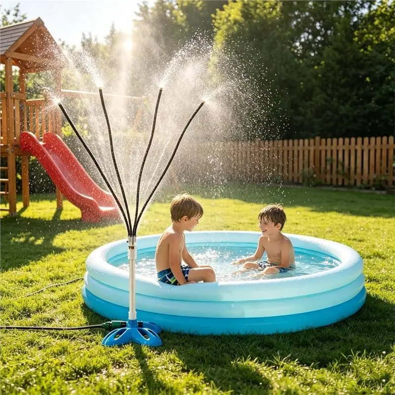 B23B 1Set Patio Vertical Misting Cooling System 83-Centimeter EU Plug