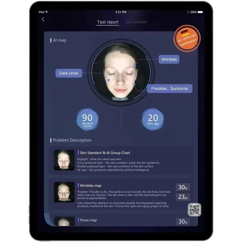 2025DJM 2023 Best Selling 3D Analyzer Face Analysis Machine Analysis