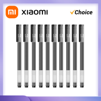 Xiaomi Super Durable Writing Sign Pen 0.5mm Gel pen Signing Pens Smooth Switzerland Refill Red Black Ink Pen Ballpoint Pen