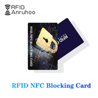 1/3/5 PCS RFID Blocking Card Smart NFC Contactless Anti-Theft Design Jammer Debit Credit Card Passport Protective Film Jammer