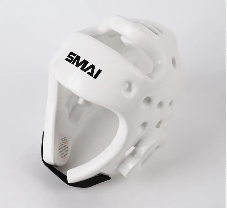 SMAI Taekwond Head Guard DIPPED WHITE Professional Taekwondo WTF Head Protector Kick Boxing Helmet Muay Thai Headgear