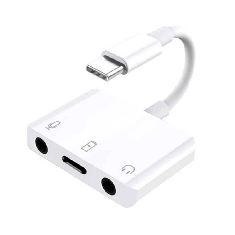 Adaptador Lightning a Jack de 3,5mm, Cable de Audio con carga Lightning y cancelación de ruido para iPhone 14, 13, 12, 11, 3 en