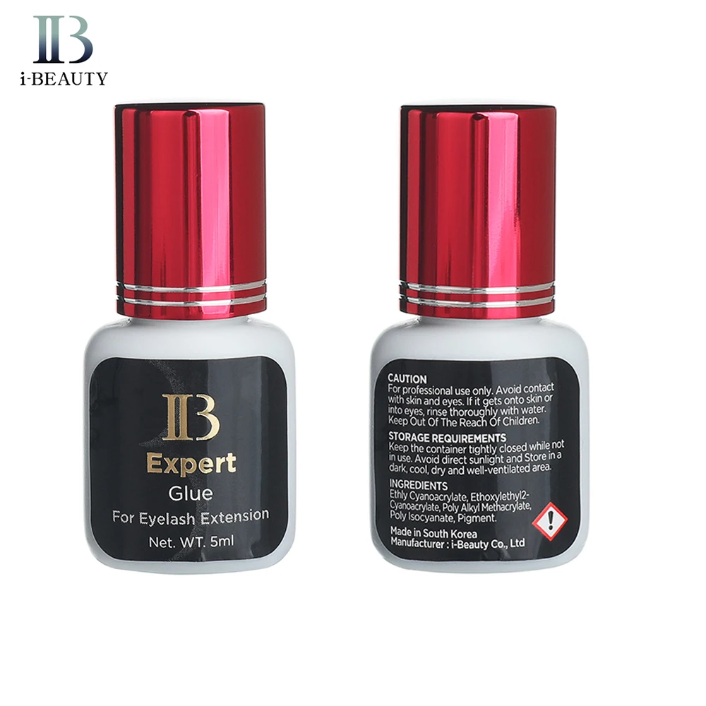 Original IB Lash Glue SUPER PLUS/HYPER BOND/MASTER I-Beauty Eyelash Extension Adhesive Long Lasting Fast Dry Korean Glue