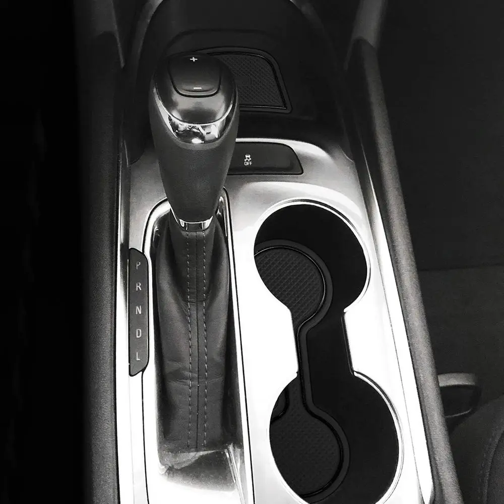 

Custom Door Sill Liners, Cup Holder Pads, & Floor Mat Inserts (18pcs) - Black