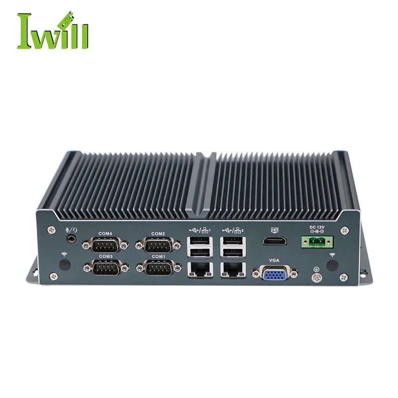 China Factory Cheap Industrial Pc With J1900 8-Way GPIO 2*MINI PCIE Slot For Industrial Application