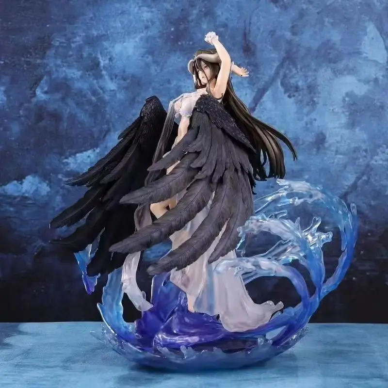 Albedo Overlord Anime Figur Bademode Sexy Girl Actionfigur Badeanzug Sammlerpuppe Modell Geschenk für Fans und Sammler
