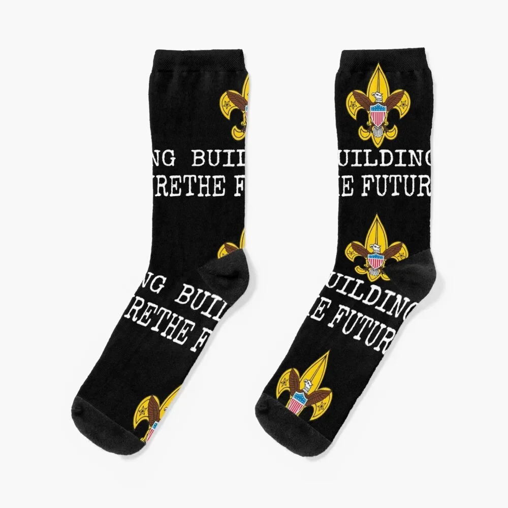 BSA building the future Socks cartoon Antiskid soccer anti-slip retro Women Socks Men's