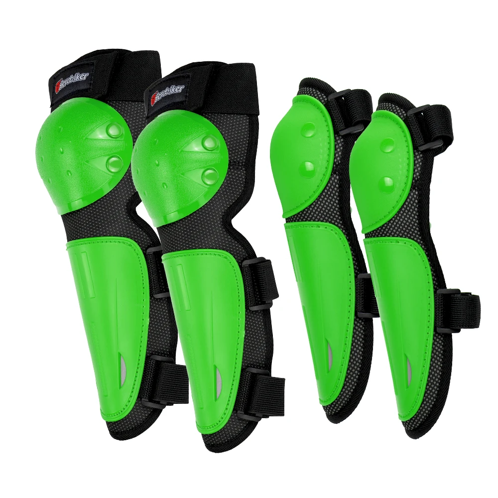 Motorpantser voor kinderen Bescherming Motocross Body Armor Jas Beschermende pantser Rijden Kniebeschermers Moto Full Armor Kinderen