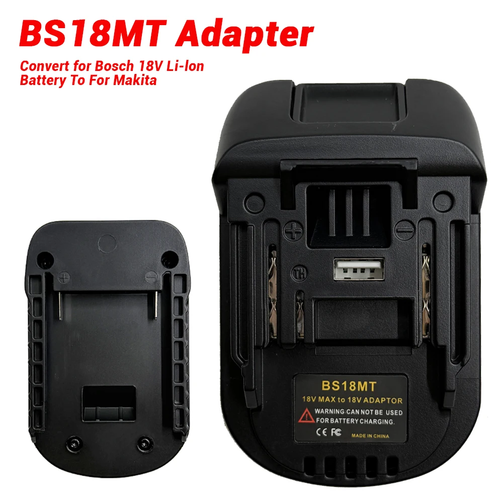 Adapter-Konverter für Dewalt/Milwaukee/Bosch/Einhell 18V Li-Ionen-Akku, für Parkside X20V Akku, zur Verwendung mit Makita 18V Li-Ionen-Werkzeugen – Detail 1