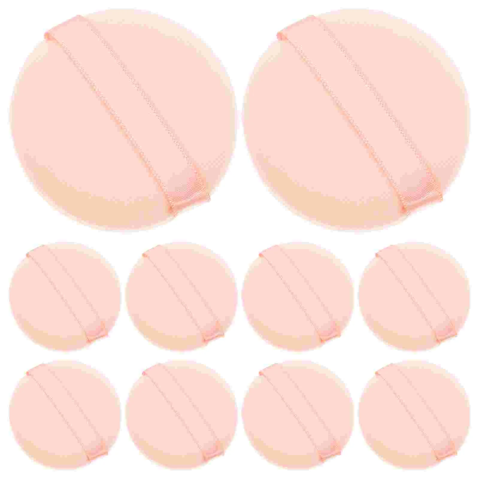 16 Pcs The Face Powder Puff Makeup Pads Gloss Pure Cotton Rounds Cosmetics Puffs