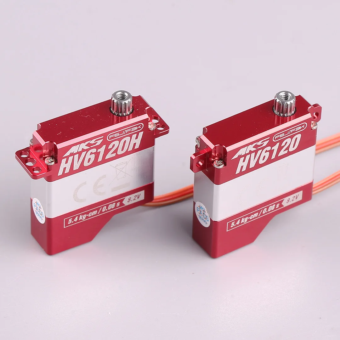 MKS HV6120 Metal Servo HV6120H Digital Servo Model Aircraft Fixed Wing Glider 5.4kg High Voltage