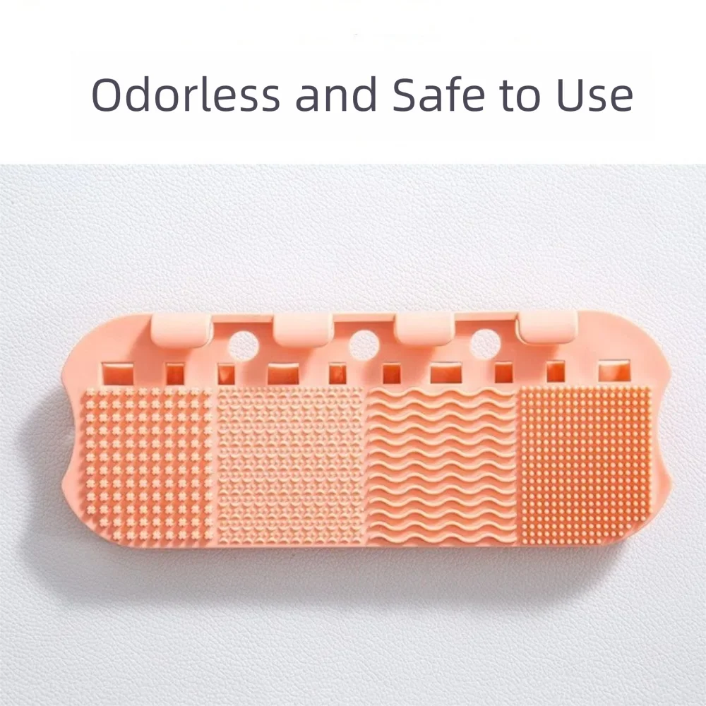 

3-in-1 Makeup Brush Cleaning Box Drain Multifunction Powder Puff Washer Scrub Cup Sponge Storage Beauty Egg Drying Rack