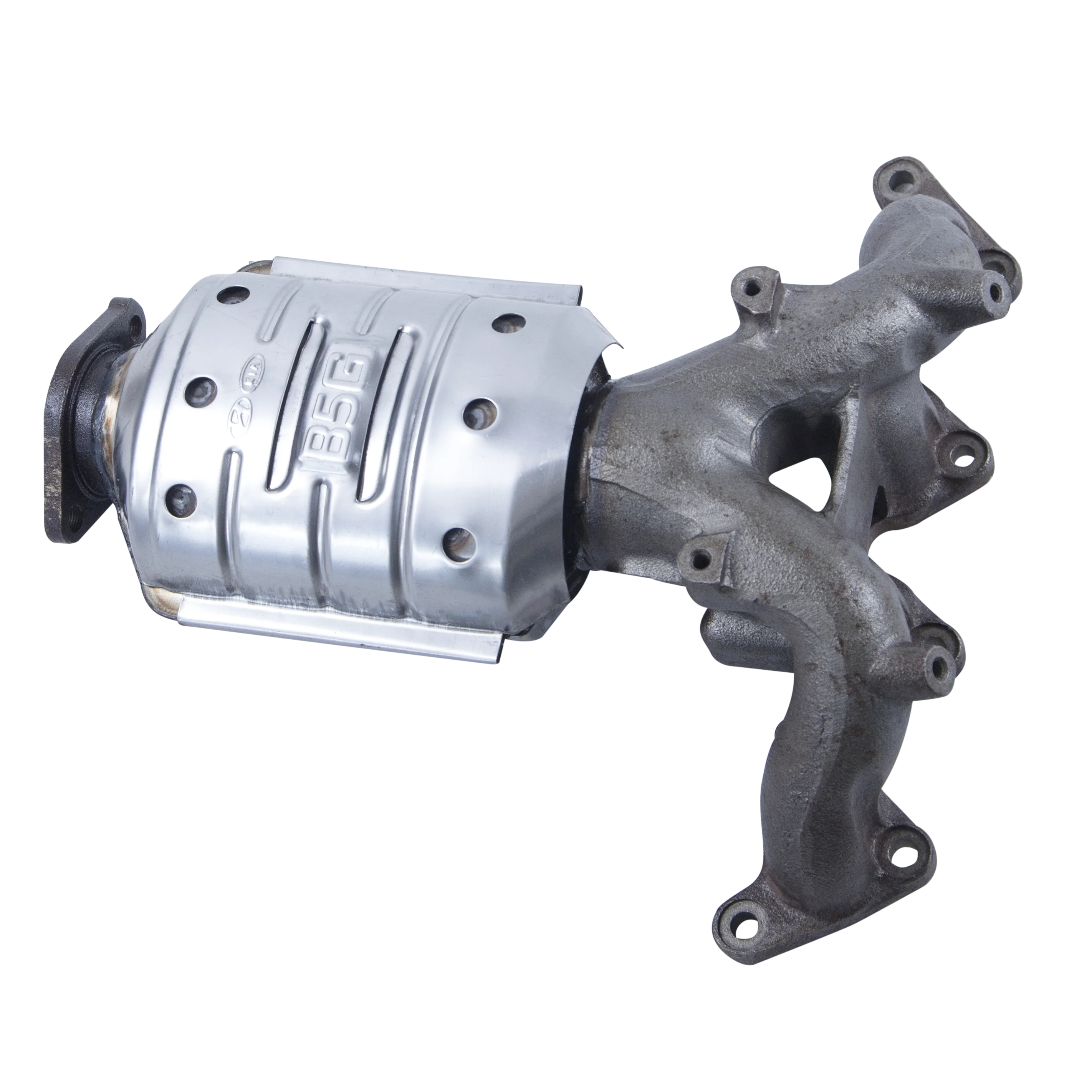 

Customized High Quality Direct Fit Catalytic Converter For Hyundai Elantra Tucson 2.0 Kia Sportage Meet Euro 4 5 6